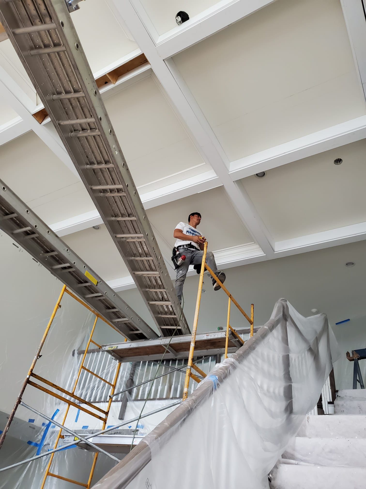 Bathroom renovation with modern fixtures